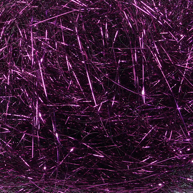 Seta di riempimento decorativa in PET brillante