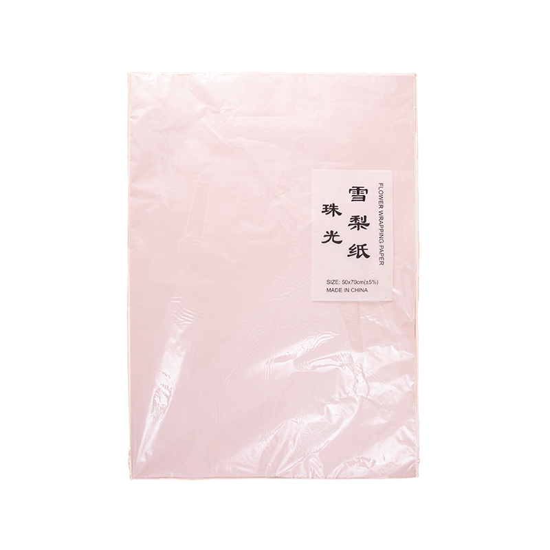 Carta da imballaggio perlata Snow Pearlescent