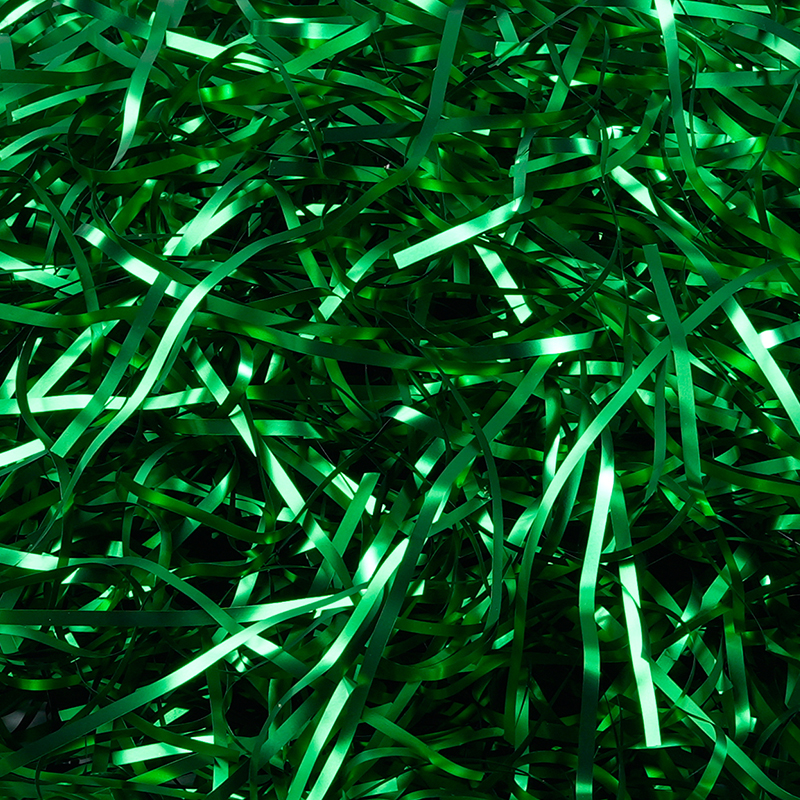 Seta di riempimento decorativa in PET brillante