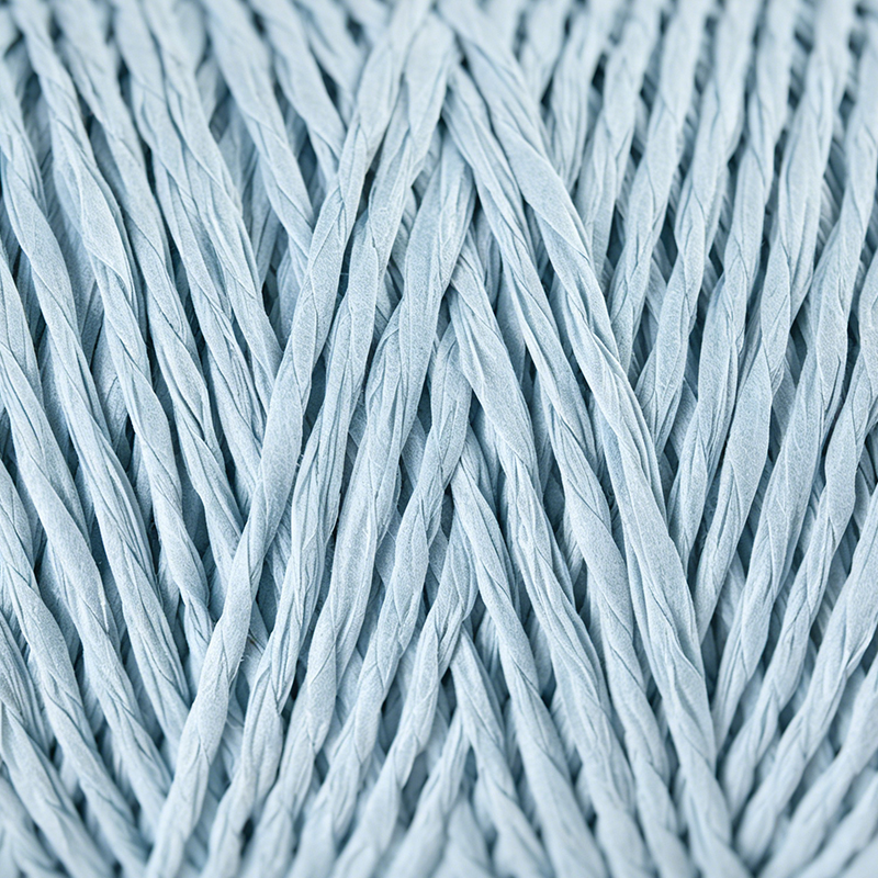 Filato fantasia in raffia e carta