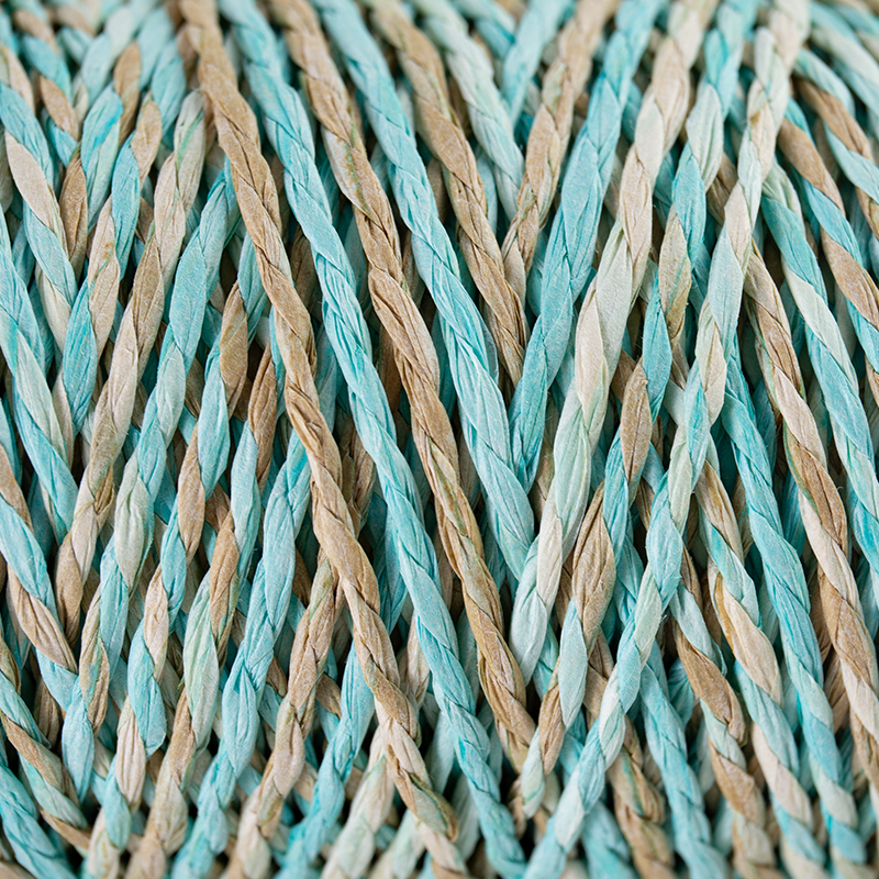 Filato fantasia in raffia e carta