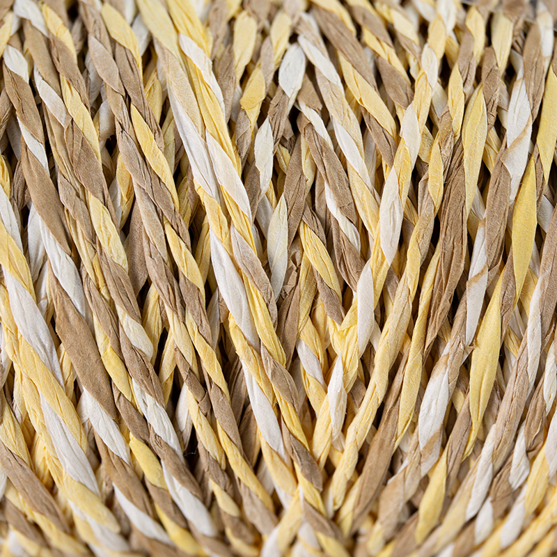 Filato fantasia in raffia e carta