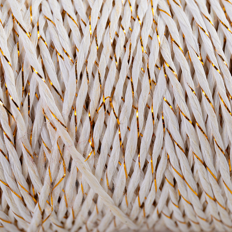 Filato fantasia in raffia e carta