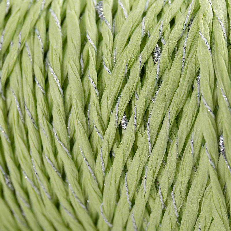Filato fantasia in raffia e carta