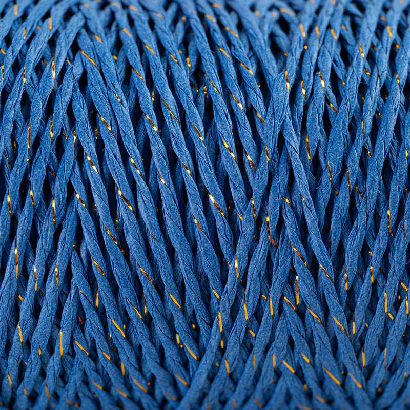 Filato fantasia in raffia e carta